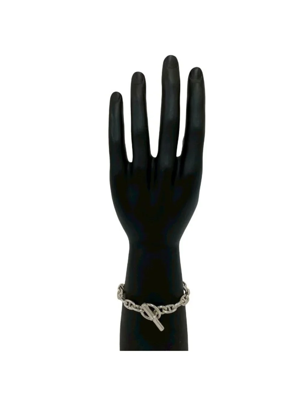 Hermes Chaine D'ancre PM Bracelet 925 Sterling Silver Chain